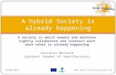 A hybrid Society is already happening -  Smart City Expo2014 - short