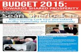 Sherlock sean budget 2015 news 3868