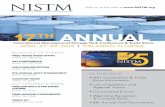 NISTM Preliminary Brochure 2015