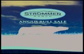 Strommen Ranch - 2015 Angus Bull Sale