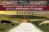 Global Prayer Call 2015 (GPC) Prayer Guide
