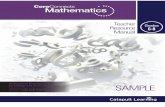 CoreConnects Mathematics Sample Pages - Grades 6-8