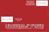 Crossing Borders writing internship - a space for sharing and starting dialogue // CB Magazine 2014