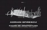 Adrian Spirescu. Pagini de arhitectură. Interferențe și neliniști