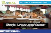 Go Teach with AIESEC (Winter2016)