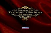 Secrets of the Institute for Noble Maidens - Booklet (Russia Television and Radio)