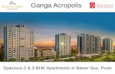 Luxury Apartments in Baner-Sus Pune for Sale at Ganga Acropolis
