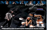 1999 Memphis Volleyball Media Guide