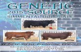 Genetic Source Simmental Bull Sale