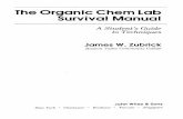 Zubrick organic chemistry laboratory survival manual 2e hq