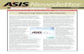 ASIS UK Newsletter, Spring 2015
