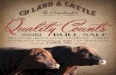 CD Land & Cattle Quality Counts Bull Sale