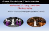 Wedding Photographers in Glasgow - Gary Davidson Photography