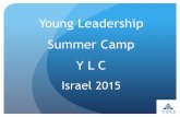 Young leaders summer camp israel 2015