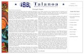 Talanoa - Volume 1 (2015)