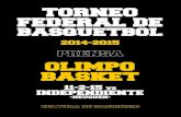 Guía de Prensa | Olimpo Basket vs Independiente - TFB/19