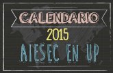 Calendario 2015 AIESEC en UP