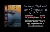 Cityscapes 2015 Online Art Competition - Event Poster