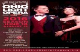 The Ohio Light Opera 2016 Season Brochure