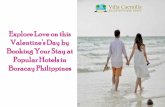 Explore love on this valentine’s day by booking your stay at popular hotels in boracay philippines