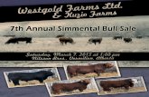 Westgold & Kuzio Farms 7th Annual Bull Sale