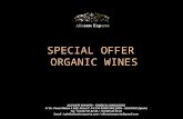 Offer organic wines 2015