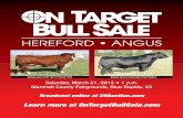 On Target Bull Sale Catalog 2015