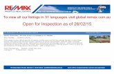 Open for Inspection as of 26 February 2015