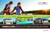 Kinross "Last Chance" Home & Land Catalogue
