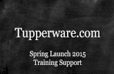 Tupcom 2015 spring launch training