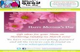 What's Good To Do Mother's Day Gift Guide 2015