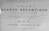 1910 Guia del agente repartidor de las Cedulas de Inscripcion