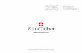 Zinatalbot product catalog 2015