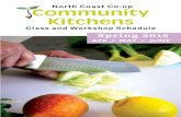 North Coast Co-op Cooking Class Schedule | Spring 2015