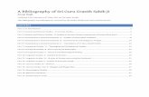 A bibliography of sri guru granth sahib ji anoop singh