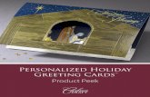 2015 Holiday Product Peek: Personalized Holiday Greeting Cards™ XP