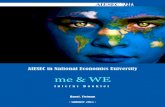 [AIESEC in NEU] me & WE Project Booklet Summer 2015