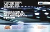 Magazine " European Defence Matters", issue 7