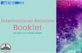 International relation booklet