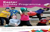 Easter and May Half Term Holiday Programme 2015