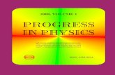 Progress in Physics, 1/2008