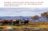 Port Augusta Hospitality & Marquee Packages 2015