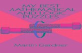 ₪[martin gardner] my best mathematical and logic