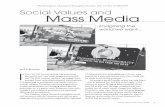 Social Values and Mass Media