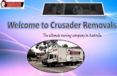 Specialized Interstate Removalist and Moving Company in Perth - Crusader Removals
