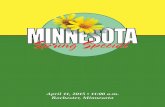 Minnesota Spring Special Sale