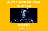 DANCE & HOUSE TOP SONGS 17/3/2015