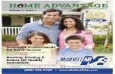 Home Advantage Inaugural issue August 2014