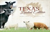 2015 Texas Limited Edition Sale Catalog