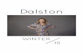 Dalston Winter 15 Look book